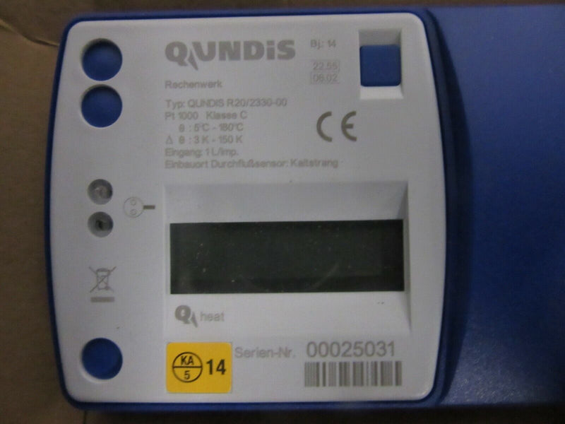 Rechenwerk QUNDIS  R20/2330-00 Pt 1000 Klasse C