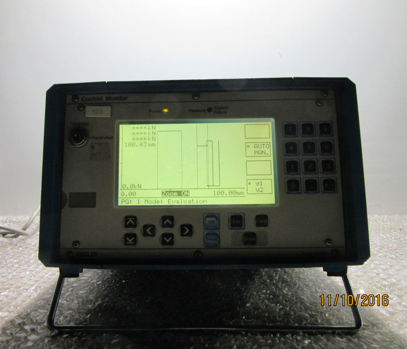 KISTLER Control Monitor 5857A119 -funktionsfähig-