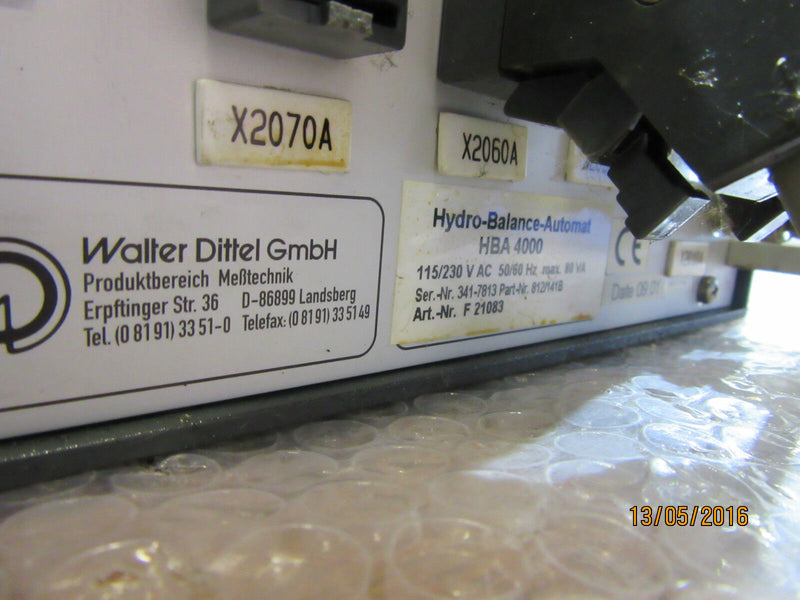Dittel Hydro-Balance-Automat | HBA 4000 | used