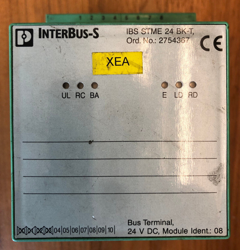 Phoenix Contact Interbus IBS STME 24 BK -T  2754367 24 V/DC