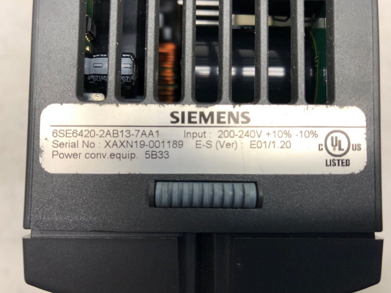 Siemens MICROMASTER 420 6SE6420-2AB13-7AA1