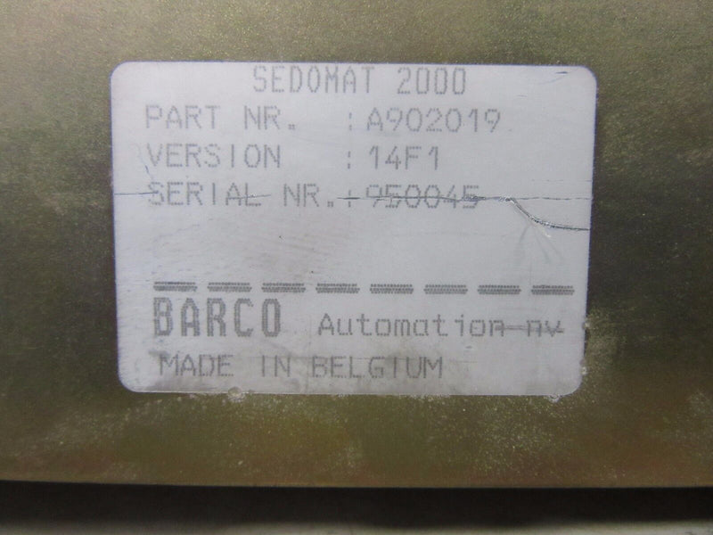 BARCO Sedomat 2000 (A902019) 14F1 -used-