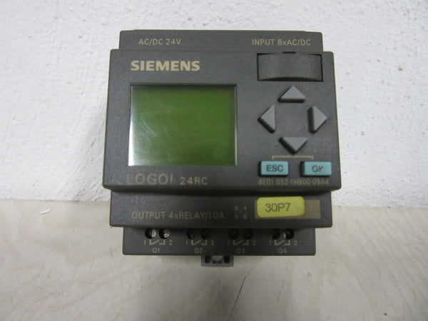 Siemens Logo! 24RC 6ED1 052-1HB00-0BA4