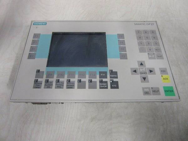 Siemens Operator Panel OP27 Color 6AV3627-1LK00-1AX0