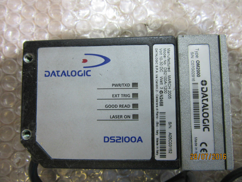 DATALOGIC DS2100A LASER SCANNER - used -