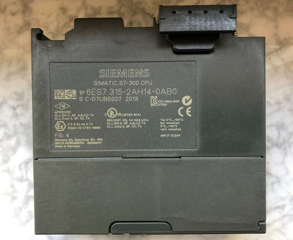 Siemens Simatic S7-300 CPU315-2 DP 6ES7 315-2AH14-0AB0 ES:4 oder ES:6