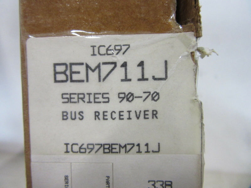 GE Fanuc IC697BEM711J Series 90-70 Bus Receiver