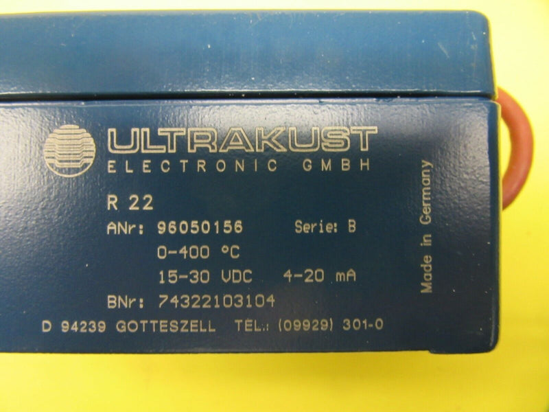 Ultrakust R22 96050156 15V-30V/4mA-20mA mit Temperaturfühler Linse