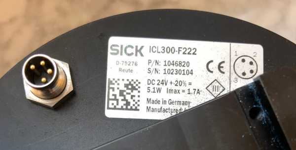 Sick ICL300-F222 Ringlicht 1046820