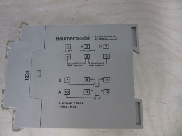 Baumer Electric MVF 63 T 66 PNP Baumermodul