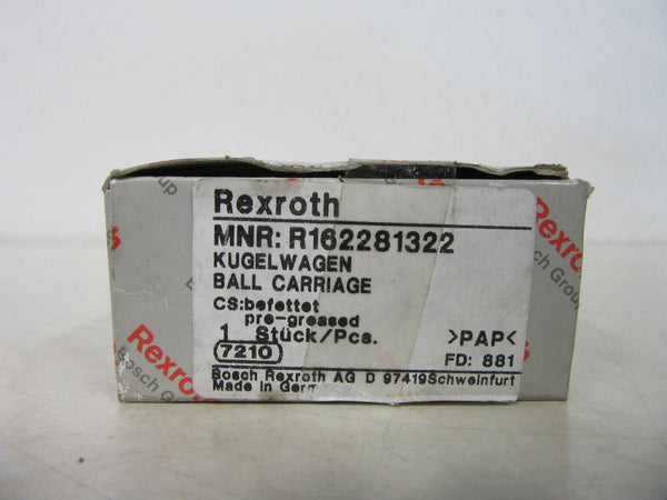 Rexroth MNR: R162281322 Kugelwagen -unused-