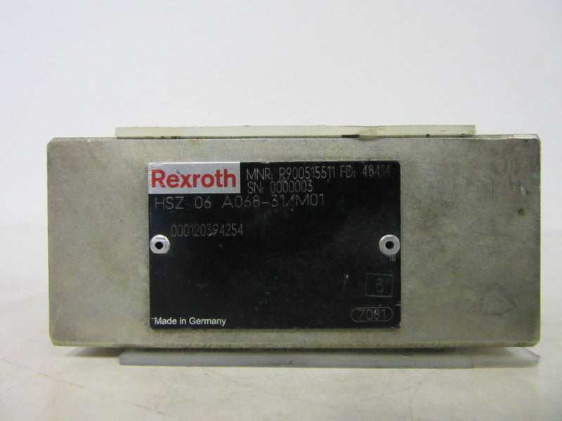 Rexroth R900515511 HSZ 06 A068-31/M01 -unused-