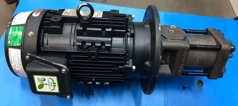 TOSHIBA PREMIUM GOLD MOTOR 2,2KW mit Hydraulik-Pumpe Sumitomo CQTM33