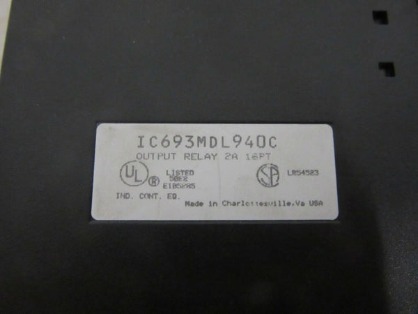 GE FANUC IC693MDL940C Output Relay