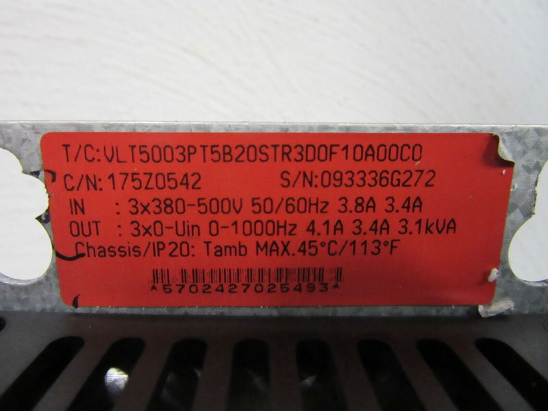 Danfoss VLT 5000 VLT5003PT5B20STR3D0F10A00C0 Frequenzumrichter