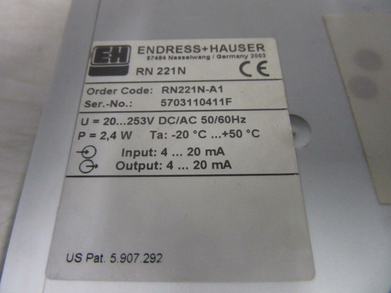 Endress + Hauser RN 221N RN221N-A1 Endress Hauser