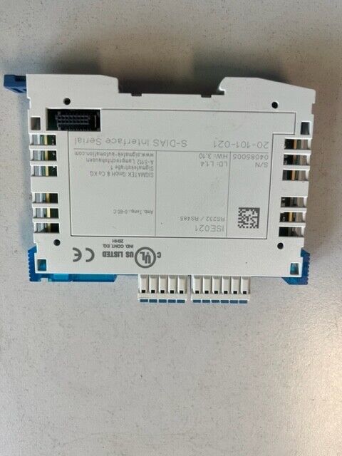 Sigmatek ISE021 RS232/RS485  20-101-021 S-DIAS Interface Serial