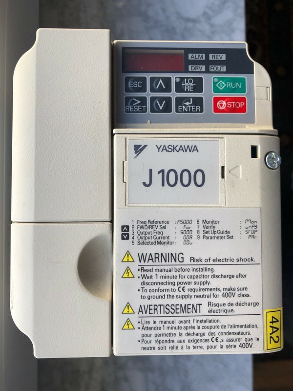YASKAWA CIMR-JCBA0010BAA DRIVE INVERTER Frequenzumrichter