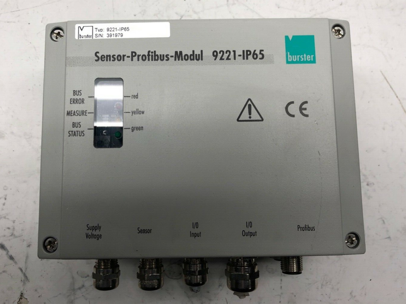 Burster 9221-IP65 Sensor-Profibus-Modul
