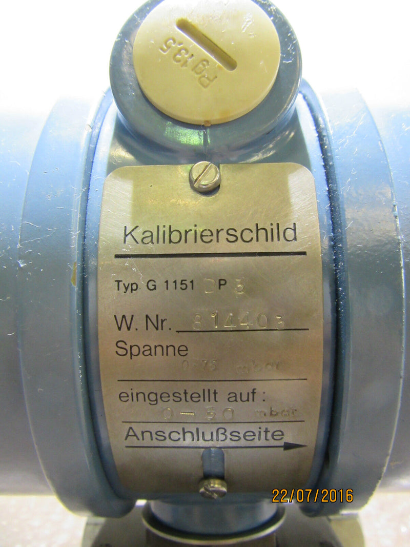 Rosemount G1151 DP3 E22I Pressure Transmitter  - used -