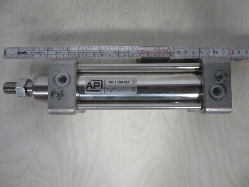API 50/100AMX PNEUMATIC DOUBLE ACTING STAINLESS STEEL CYLINDER