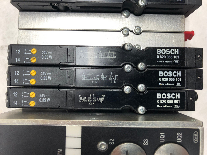 Ventilblock Profibus Bosch RMV-DP/F + 4x Bosch 0820055101