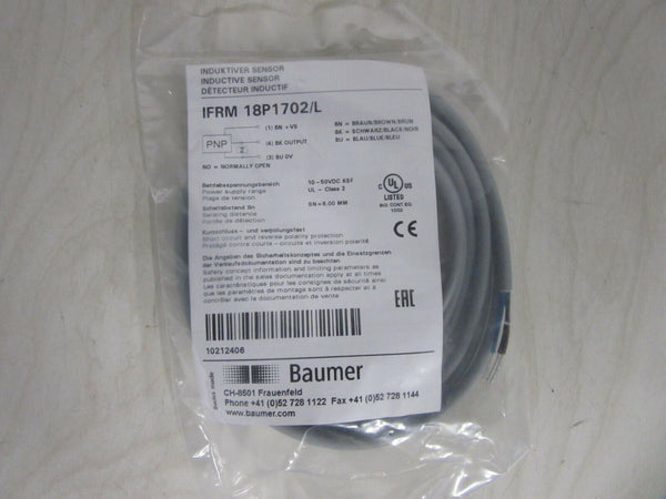 Baumer IFRM 18P1702/L Induktiver Sensor