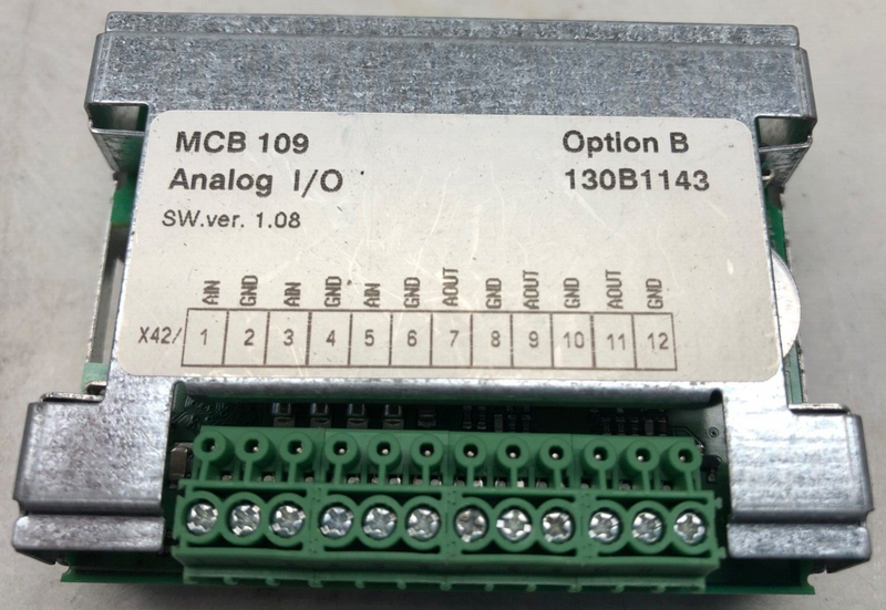 Danfoss MCB109 Analog I/O Option B 130B1143
