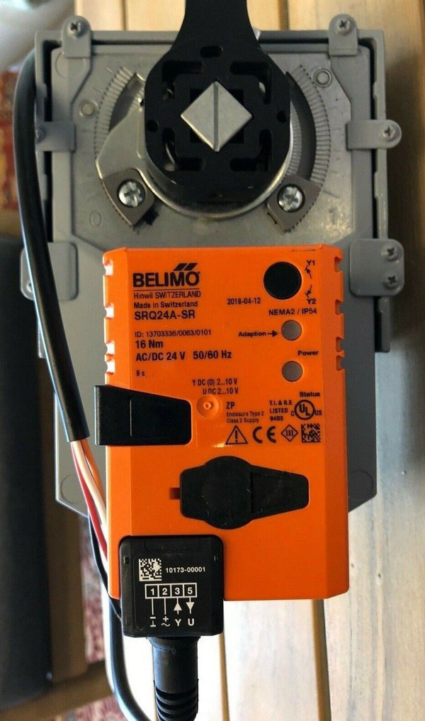 Belimo SRQ24A-SR Antrieb für Kugelhahn 16Nm AC DC 24V mit Anschluss R2015-4-S1