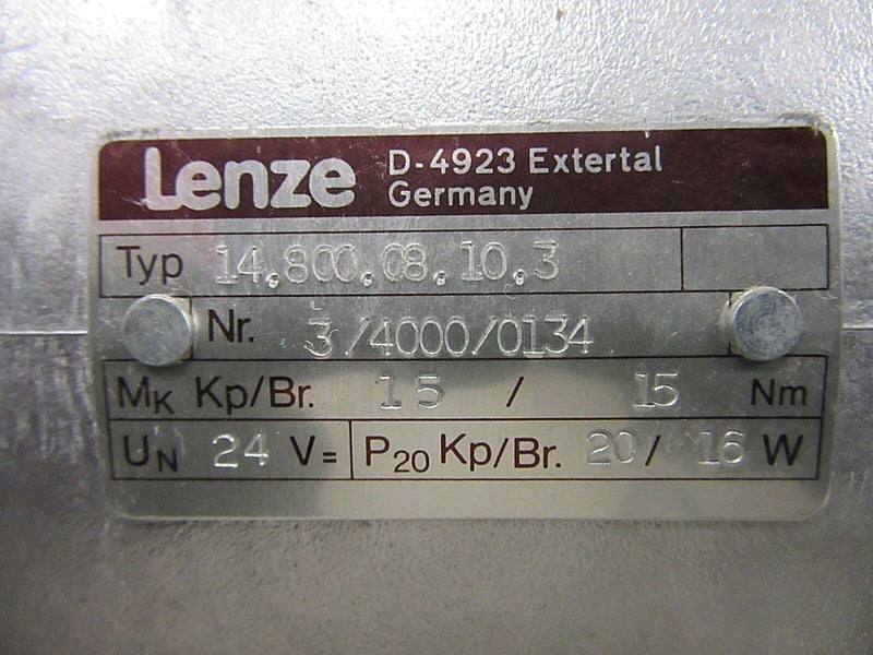 Siemens 3 ~ Mot 1 LA5083-2AA26 Lenze 14.800.08.10.3  -used-