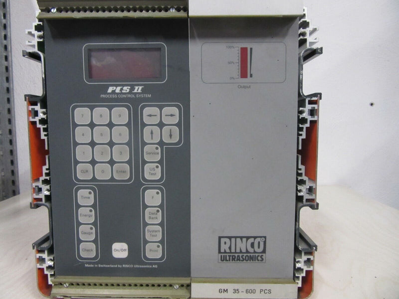 Rinco Ultrasonics PCSII FUD + GM35-600PCS Process Control System