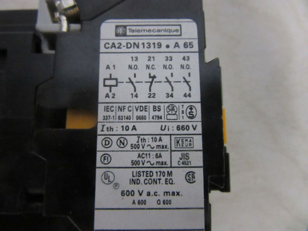 Telemecanique CA2-DN1319.A65 220V/50Hz Schütz