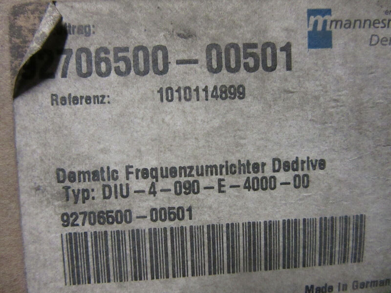 Mannemann Dematic AG Dedrive DIU-4-090-E-4000-00 MDC I/O