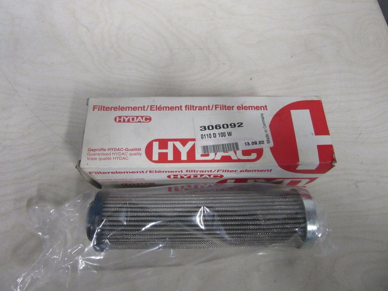 HYDAC Filterelement 0110 D 100 W 306092