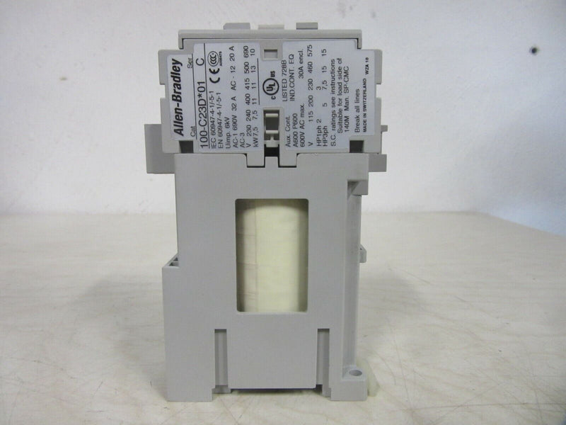 Allen-Bradley Cat 100-C23D*01 Ser C Schütz 24V DC