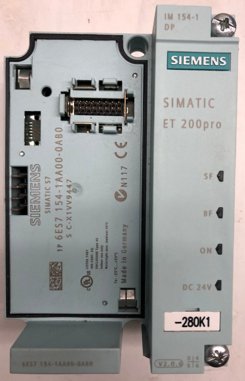 Siemens Simatic ET 200pro 6ES7 154-1AA00-0AB0 Interfacemodul IM 154-1 DP