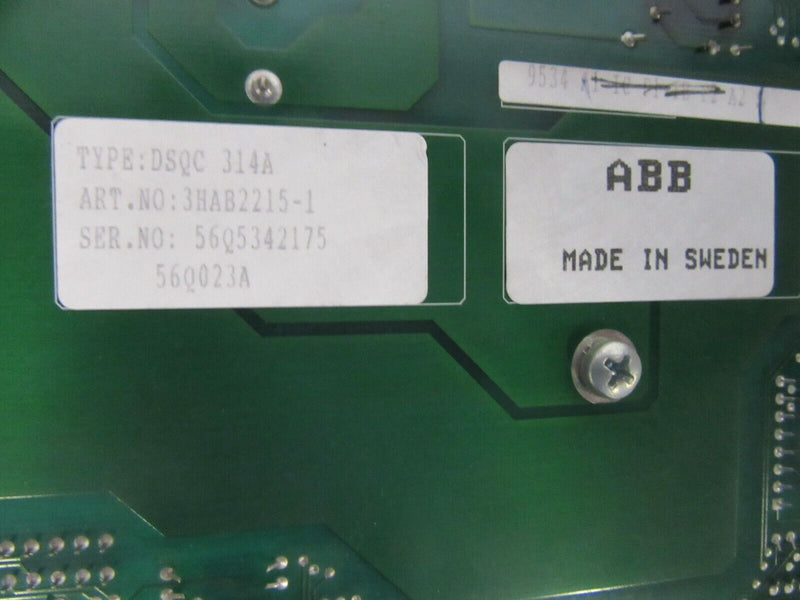 ABB DSQC 314A 3HAB2215-1 Gleichrichter