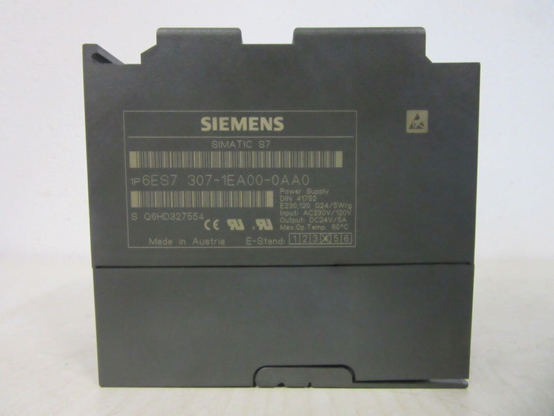 Siemens Simatic S7 6ES7 307-1EA00-0AA0 E-Stand: 04 -used-