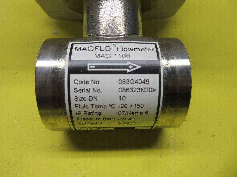 Danfoss MAGFLO Flowmeter MAG 1100 DN10 083G4046 Durchfluss-Messaufnehmer