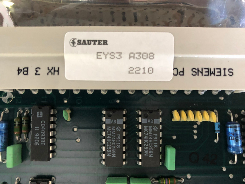 Sauter Board EYS3  Typ A308 gebraucht aus Lagerbestand 8 515601 308 2401