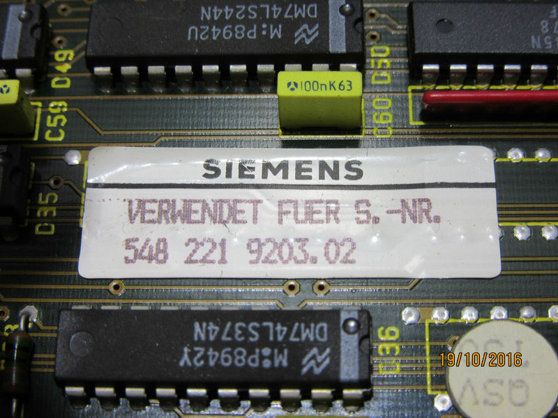 SIEMENS 6FX1122-1AC02, 548 221 9203.02  -used-