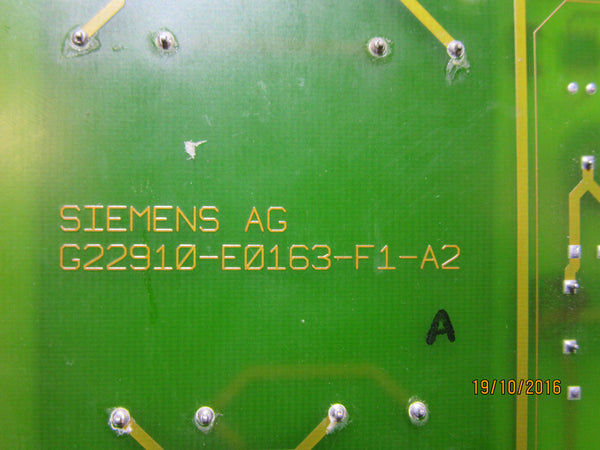 SIEMENS G22910-E0163-F1-A2 -used-