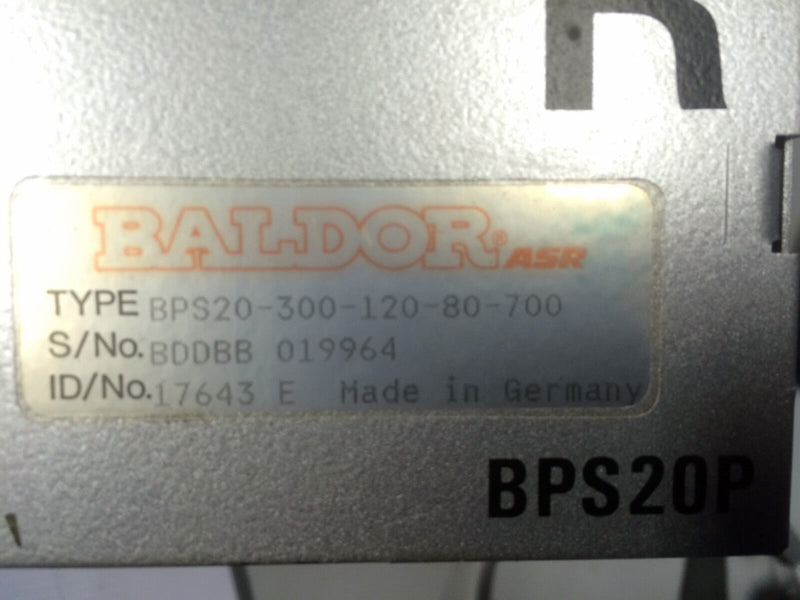 Baldor Servo Drive BPS20P BPS20 300 120 80 700