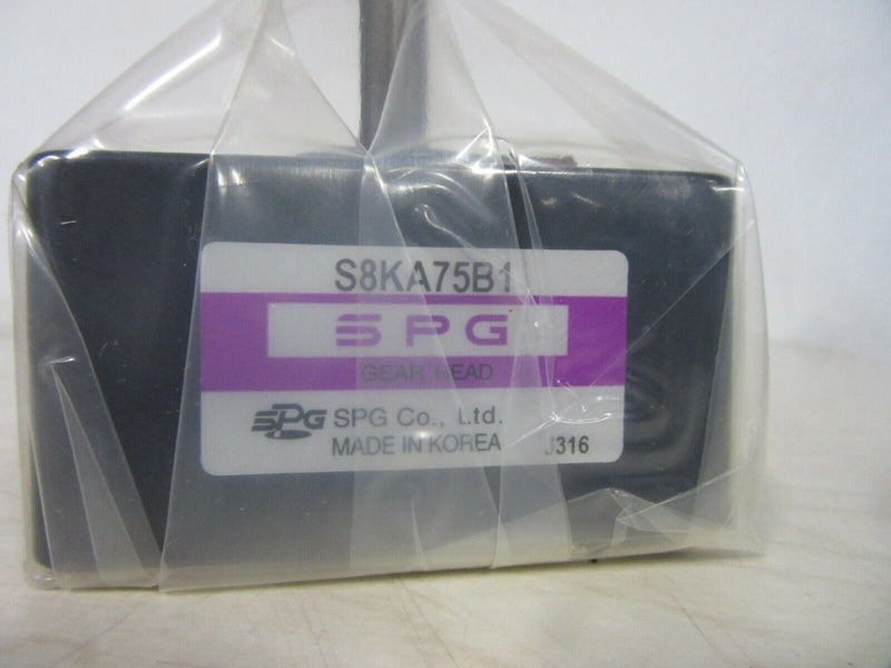 SPG Motor S8KA75B1  Gear Head