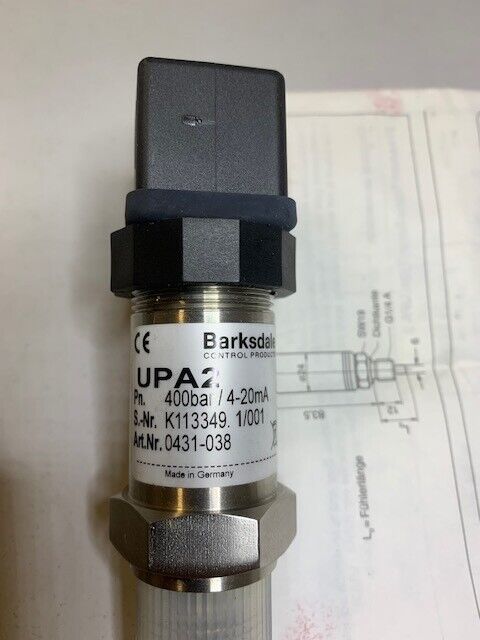 Barksdale UPA2 Art-Nr. 0431-038  neu unused