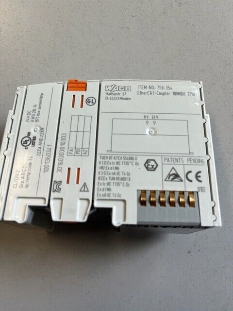 WAGO  Ethercat Item-No.: 750-354